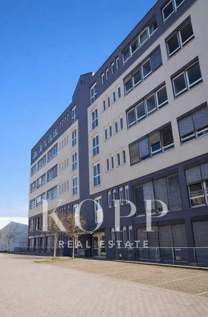 Objektansicht des Bürogebäudes mit 404 m² Bürofläche in München-Obersendling